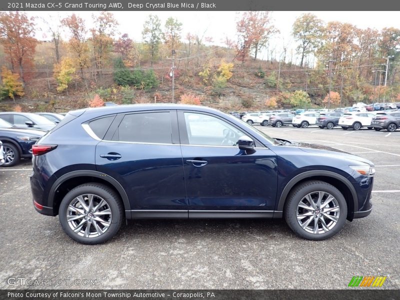  2021 CX-5 Grand Touring AWD Deep Crystal Blue Mica