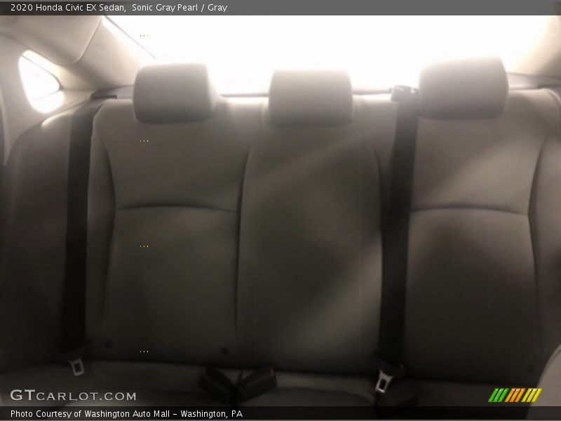 Sonic Gray Pearl / Gray 2020 Honda Civic EX Sedan