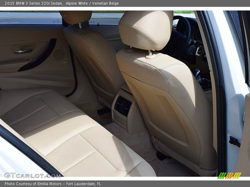 Alpine White / Venetian Beige 2015 BMW 3 Series 320i Sedan