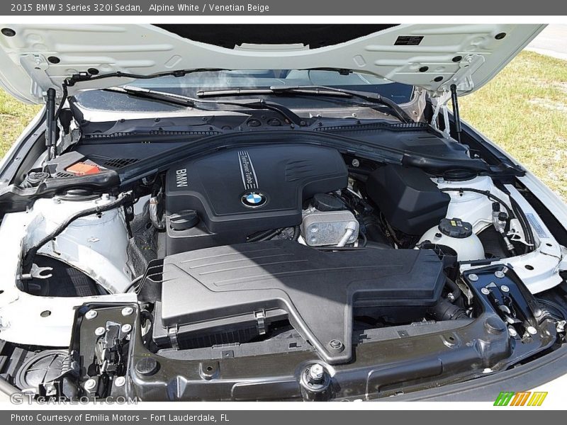  2015 3 Series 320i Sedan Engine - 2.0 Liter DI TwinPower Turbocharged DOHC 16-Valve VVT 4 Cylinder