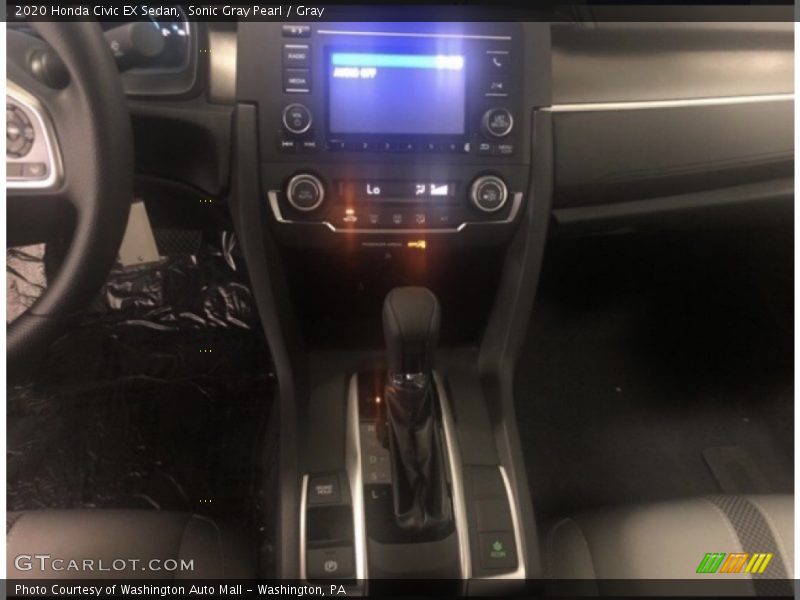 Sonic Gray Pearl / Gray 2020 Honda Civic EX Sedan
