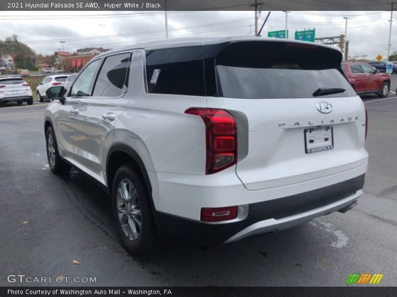 Hyper White / Black 2021 Hyundai Palisade SE AWD