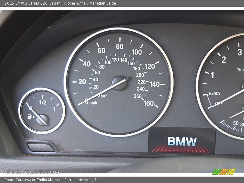  2015 3 Series 320i Sedan 320i Sedan Gauges