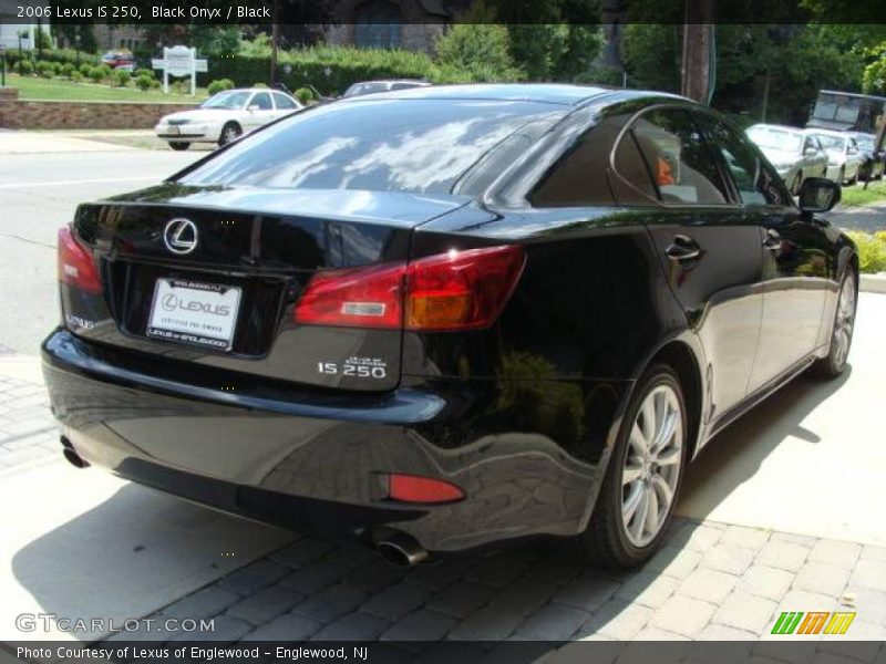 Black Onyx / Black 2006 Lexus IS 250