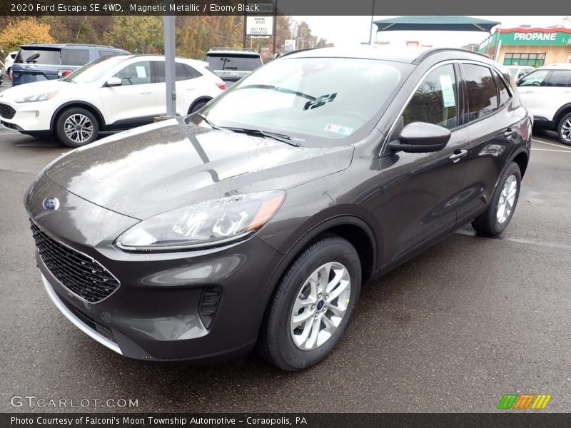 Magnetic Metallic / Ebony Black 2020 Ford Escape SE 4WD