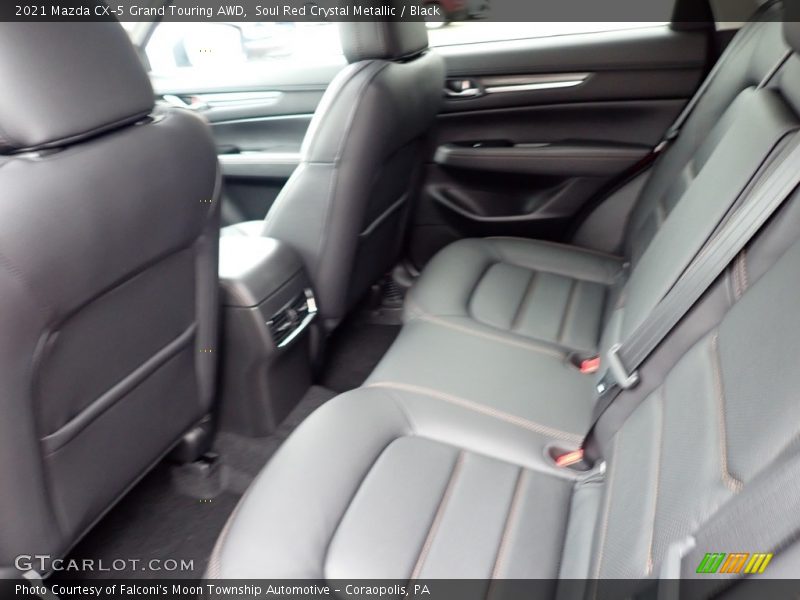Soul Red Crystal Metallic / Black 2021 Mazda CX-5 Grand Touring AWD