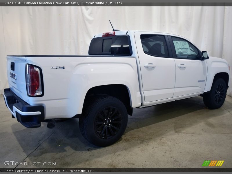 Summit White / Jet Black 2021 GMC Canyon Elevation Crew Cab 4WD