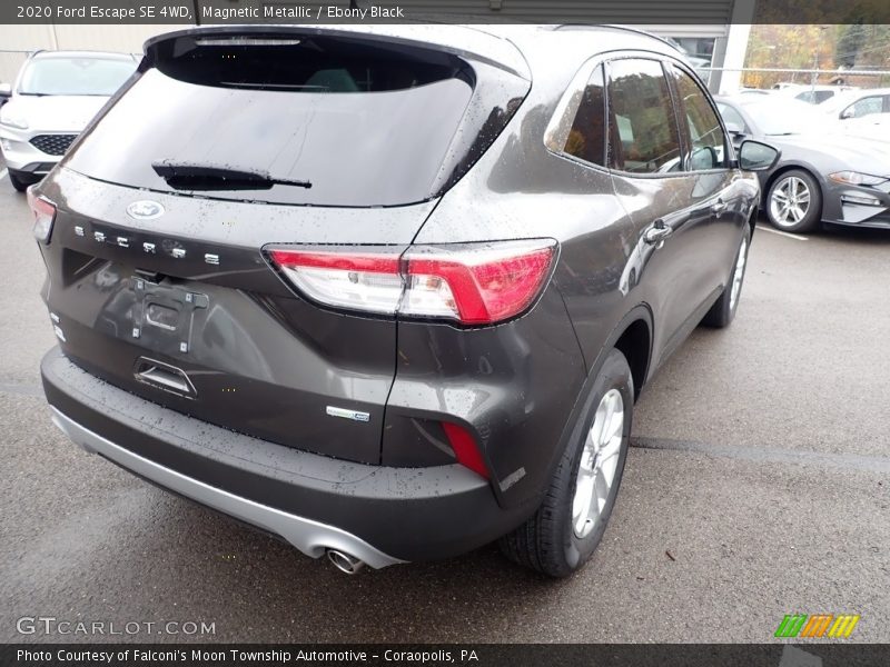 Magnetic Metallic / Ebony Black 2020 Ford Escape SE 4WD