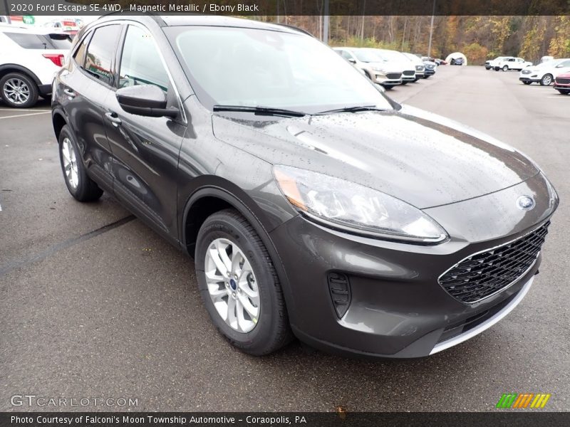 Magnetic Metallic / Ebony Black 2020 Ford Escape SE 4WD