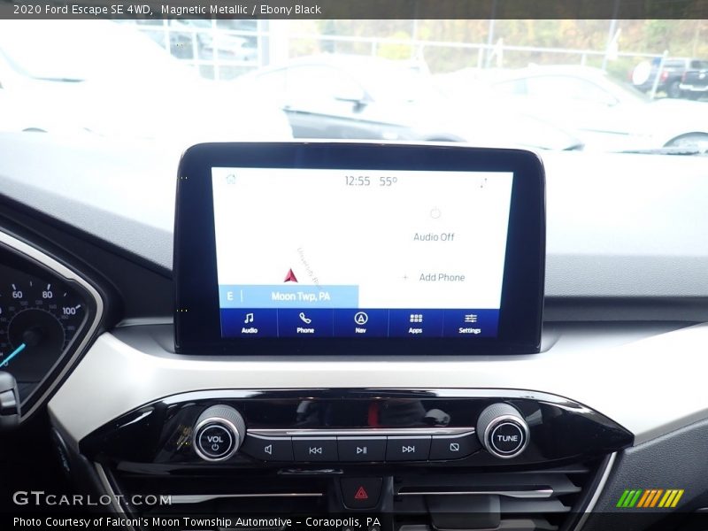 Magnetic Metallic / Ebony Black 2020 Ford Escape SE 4WD