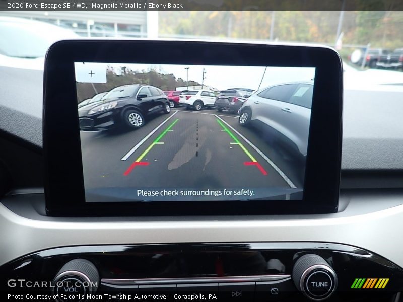 Magnetic Metallic / Ebony Black 2020 Ford Escape SE 4WD
