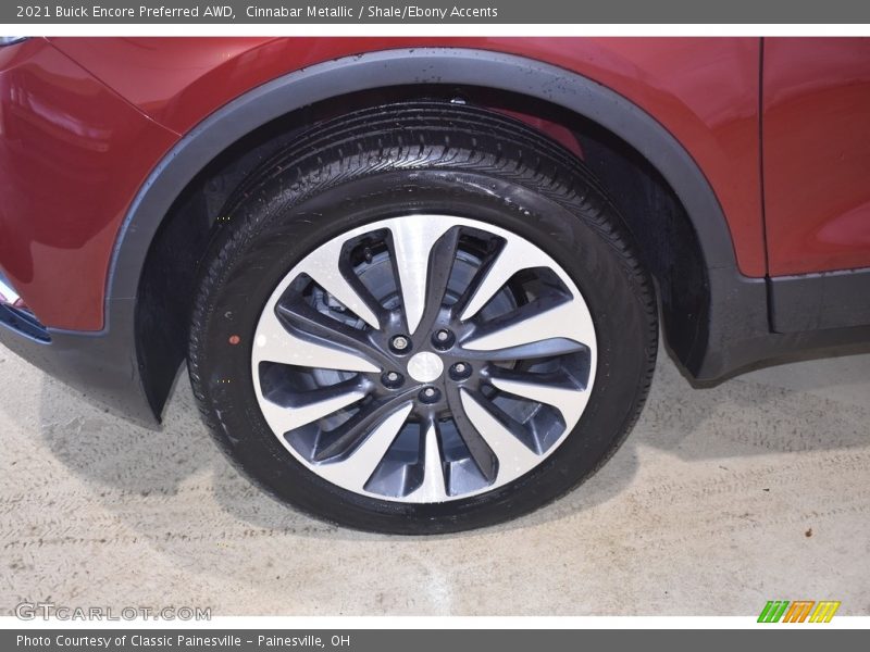 Cinnabar Metallic / Shale/Ebony Accents 2021 Buick Encore Preferred AWD