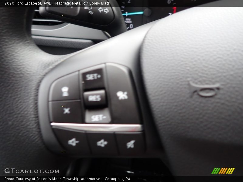 Magnetic Metallic / Ebony Black 2020 Ford Escape SE 4WD