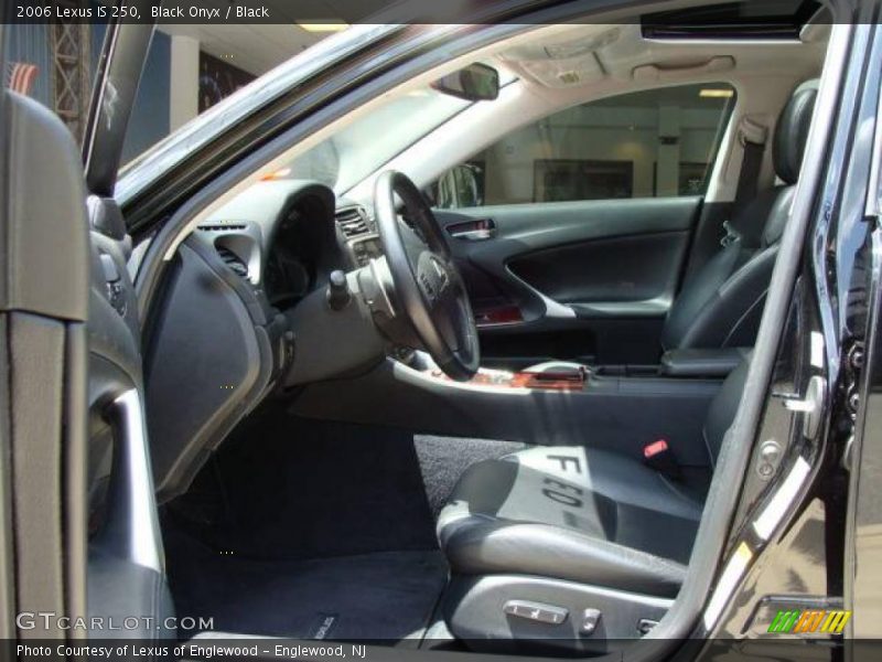 Black Onyx / Black 2006 Lexus IS 250