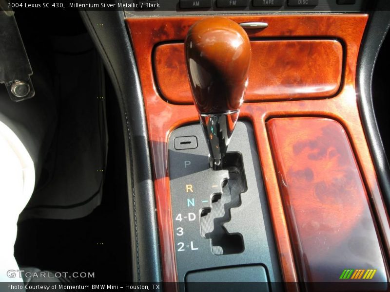 Millennium Silver Metallic / Black 2004 Lexus SC 430