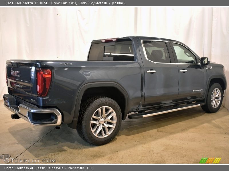 Dark Sky Metallic / Jet Black 2021 GMC Sierra 1500 SLT Crew Cab 4WD