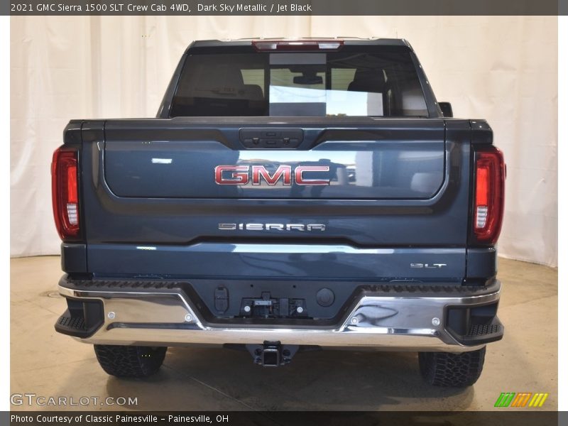 Dark Sky Metallic / Jet Black 2021 GMC Sierra 1500 SLT Crew Cab 4WD