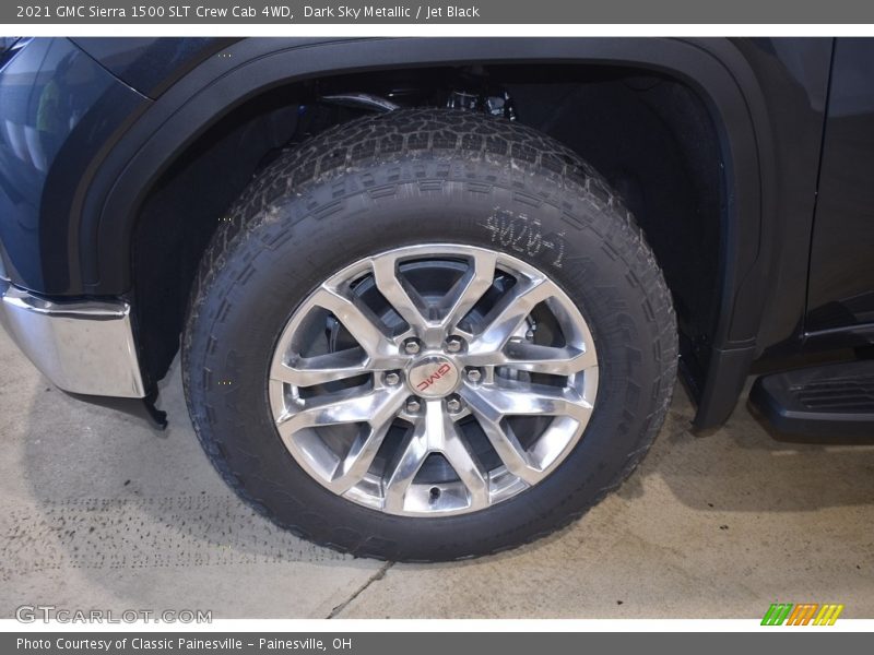 Dark Sky Metallic / Jet Black 2021 GMC Sierra 1500 SLT Crew Cab 4WD