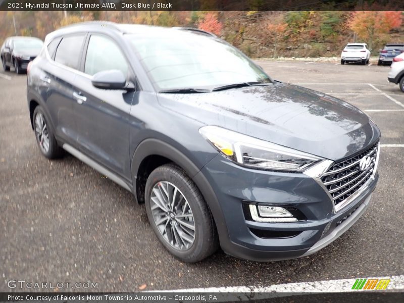 Front 3/4 View of 2021 Tucson Ulitimate AWD