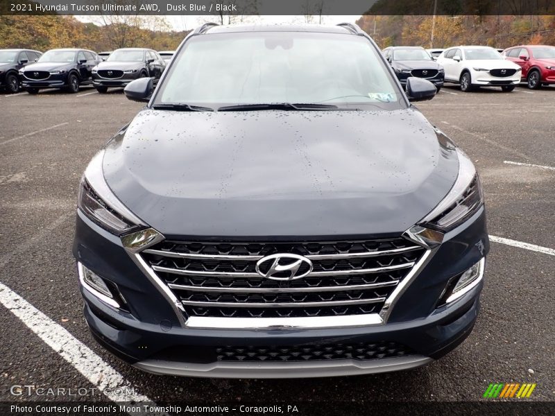 Dusk Blue / Black 2021 Hyundai Tucson Ulitimate AWD