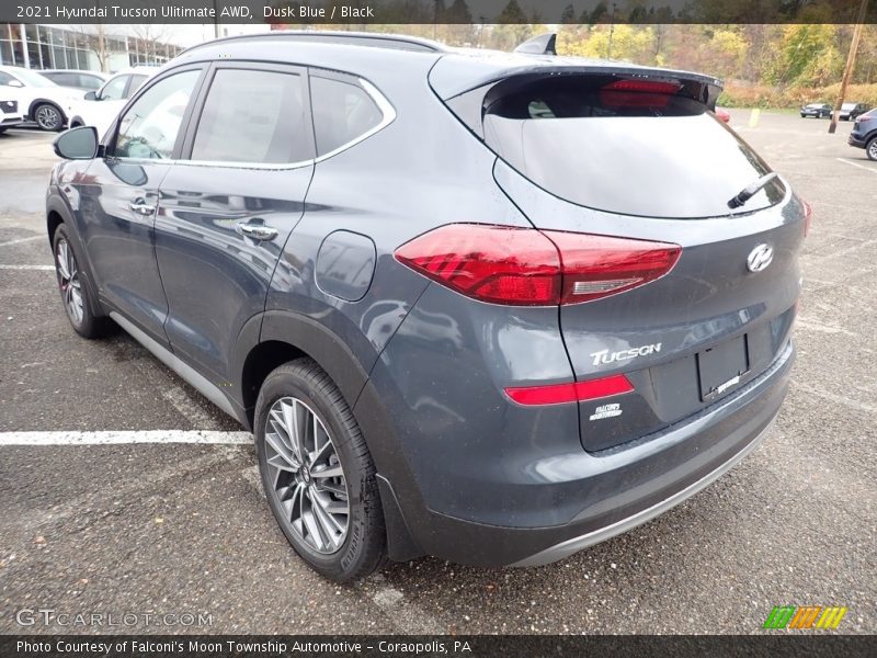 Dusk Blue / Black 2021 Hyundai Tucson Ulitimate AWD