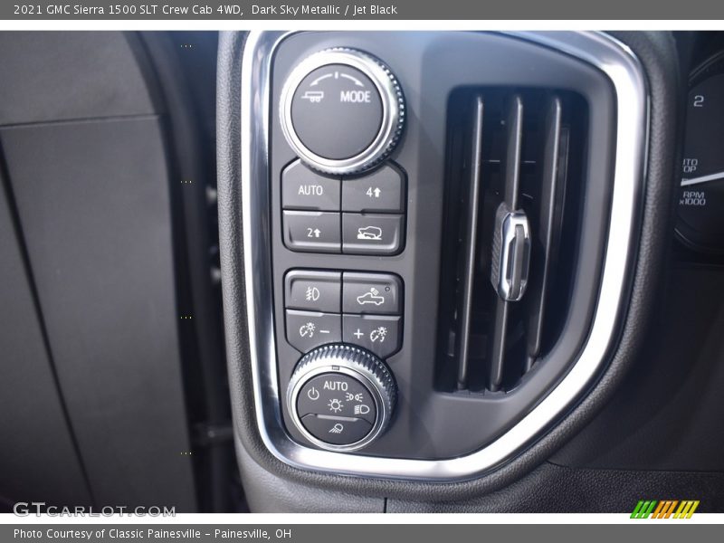 Dark Sky Metallic / Jet Black 2021 GMC Sierra 1500 SLT Crew Cab 4WD