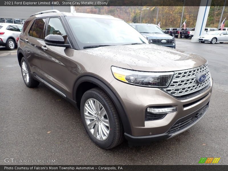 Front 3/4 View of 2021 Explorer Limited 4WD