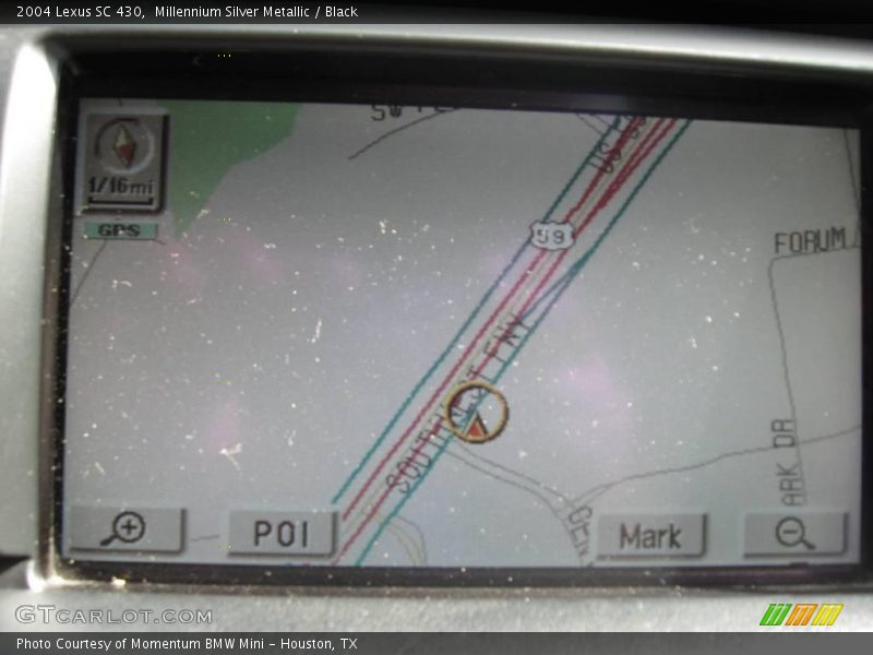 Millennium Silver Metallic / Black 2004 Lexus SC 430