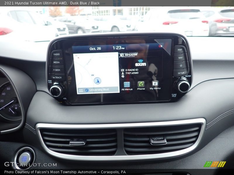 Navigation of 2021 Tucson Ulitimate AWD