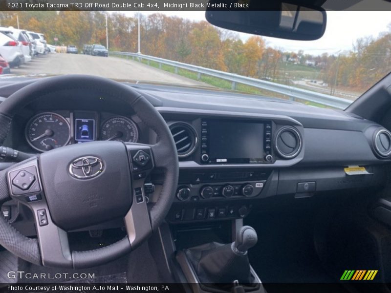 Midnight Black Metallic / Black 2021 Toyota Tacoma TRD Off Road Double Cab 4x4