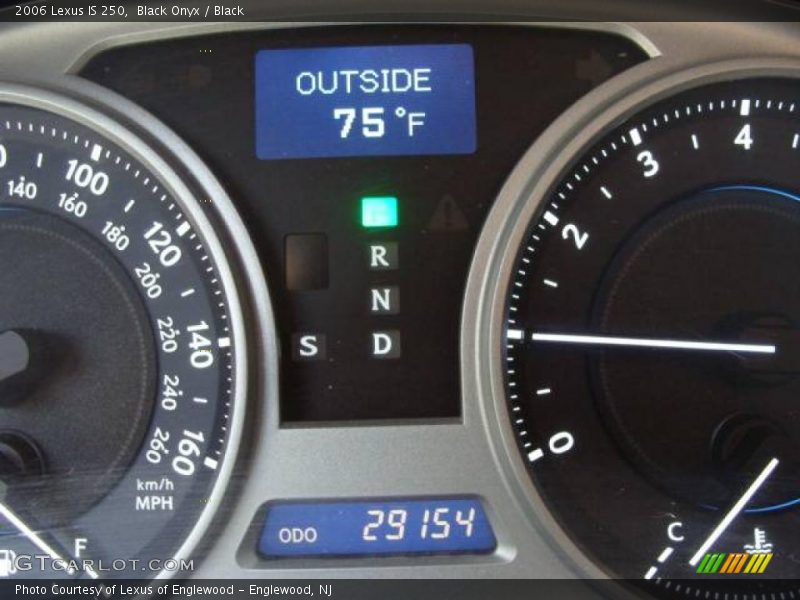 Black Onyx / Black 2006 Lexus IS 250
