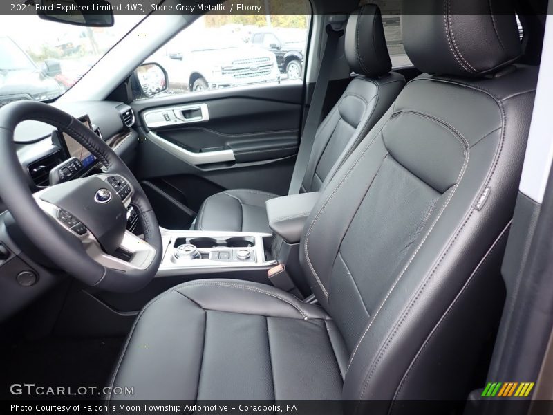Front Seat of 2021 Explorer Limited 4WD