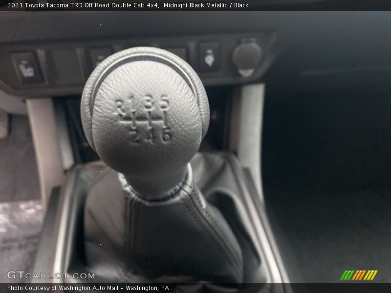  2021 Tacoma TRD Off Road Double Cab 4x4 6 Speed Manual Shifter