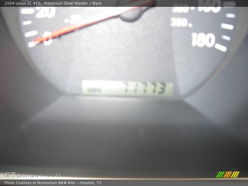 Millennium Silver Metallic / Black 2004 Lexus SC 430