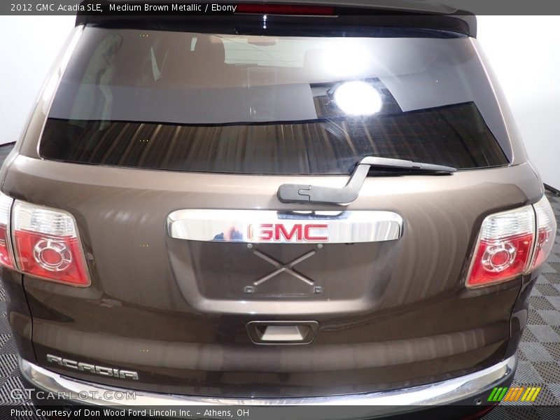 Medium Brown Metallic / Ebony 2012 GMC Acadia SLE