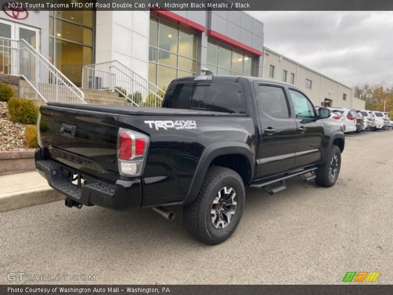 Midnight Black Metallic / Black 2021 Toyota Tacoma TRD Off Road Double Cab 4x4