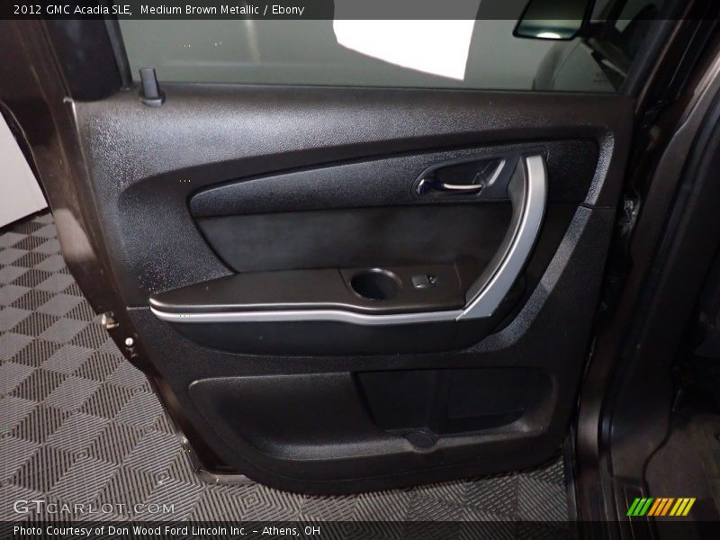 Medium Brown Metallic / Ebony 2012 GMC Acadia SLE