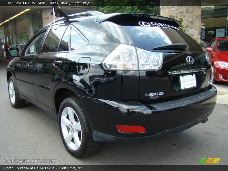 Black Onyx / Light Gray 2007 Lexus RX 350 AWD