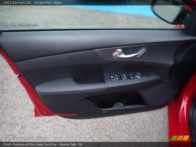 Currant Red / Black 2021 Kia Forte LXS