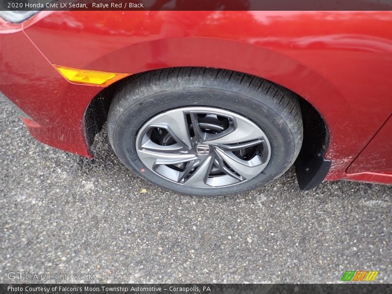 Rallye Red / Black 2020 Honda Civic LX Sedan