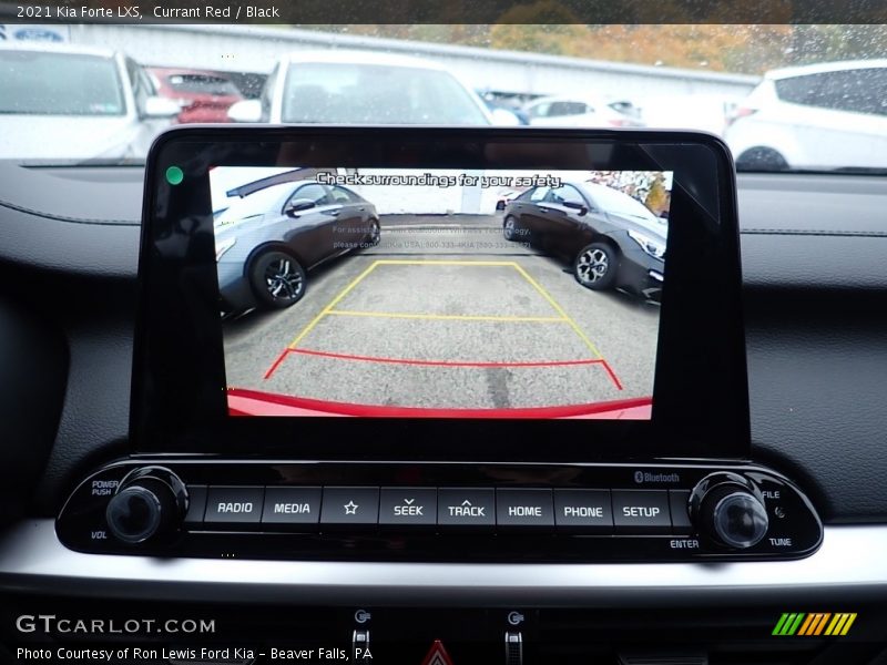 Currant Red / Black 2021 Kia Forte LXS