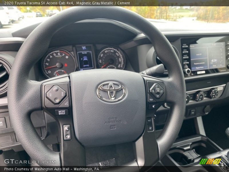 Magnetic Gray Metallic / Cement 2020 Toyota Tacoma SX Access Cab 4x4