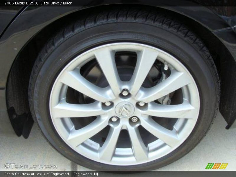 Black Onyx / Black 2006 Lexus IS 250