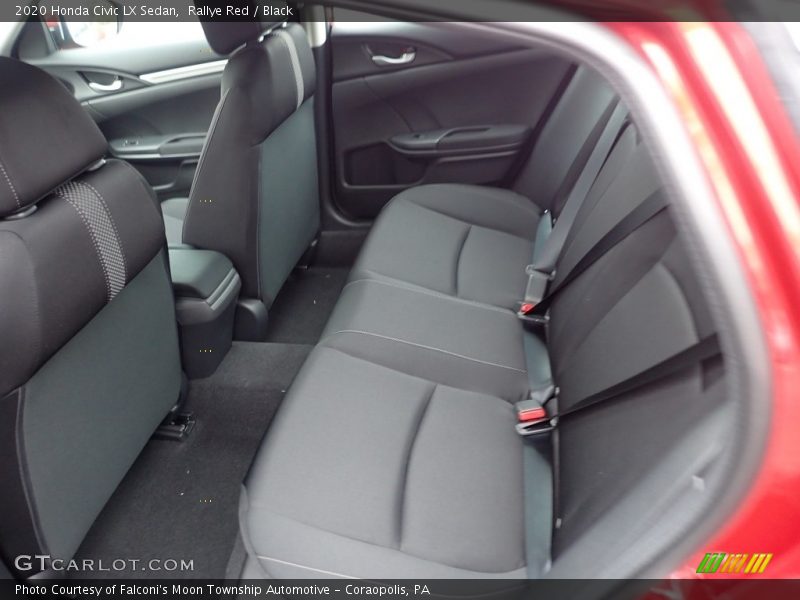 Rallye Red / Black 2020 Honda Civic LX Sedan