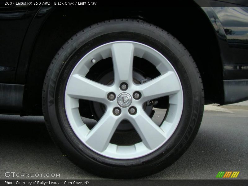 Black Onyx / Light Gray 2007 Lexus RX 350 AWD