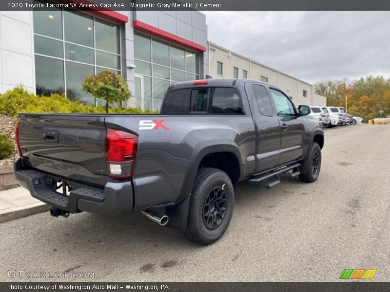 Magnetic Gray Metallic / Cement 2020 Toyota Tacoma SX Access Cab 4x4