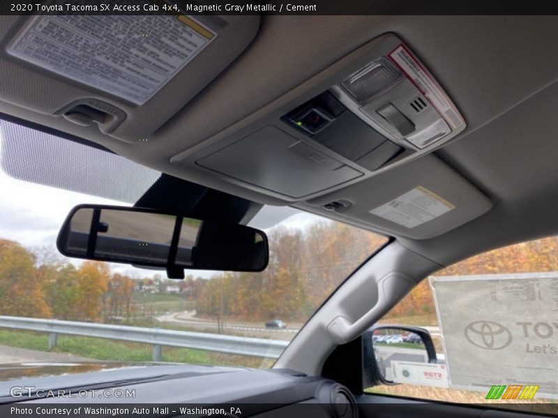Magnetic Gray Metallic / Cement 2020 Toyota Tacoma SX Access Cab 4x4