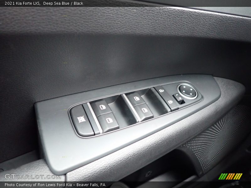 Deep Sea Blue / Black 2021 Kia Forte LXS