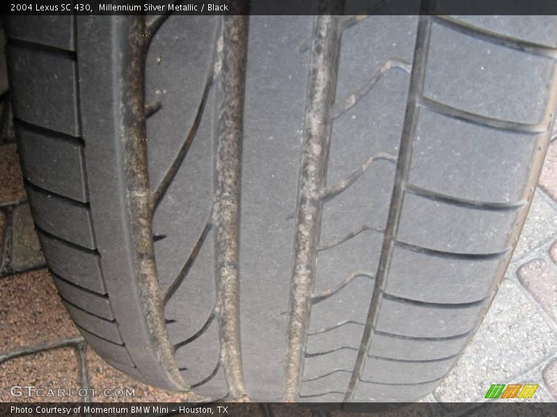 Millennium Silver Metallic / Black 2004 Lexus SC 430