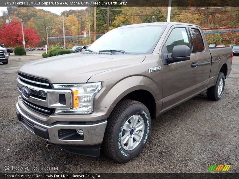 Front 3/4 View of 2020 F150 XLT SuperCab 4x4